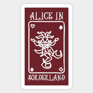 alice in borderland joker game Magnet